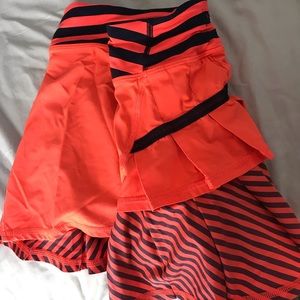Lulu lemon running skirt